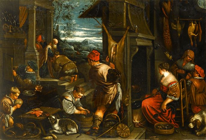 Jacopo  Bassano - The Return of the Prodigal Son | MasterArt